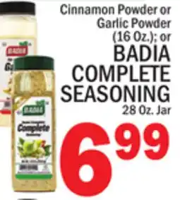 C Town BADIA COMPLETE SEASONING 28 Oz. Jar offer