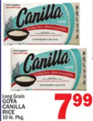 C Town GOYA CANILLA RICE offer