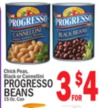 C Town PROGRESSO BEANS offer