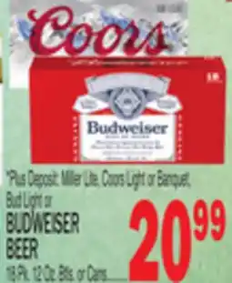 C Town BUDWEISER BEER offer
