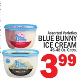 C Town BLUE BUNNY ICE CREAM offer