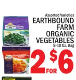 C Town EARTHBOUND FARM ORGANIC VEGETABLES offer