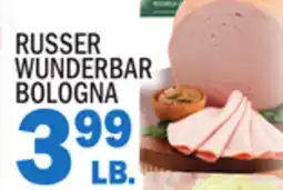 C Town RUSSER WUNDERBAR BOLOGNA offer