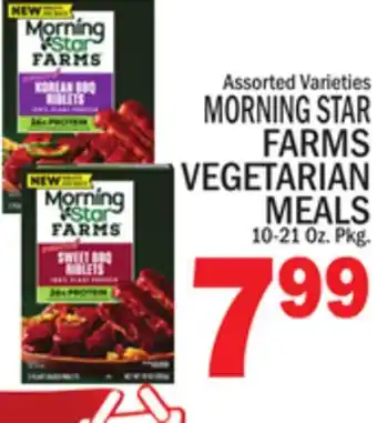 C Town MORNING STAR FARMS VEGETARIAN MEALS offer