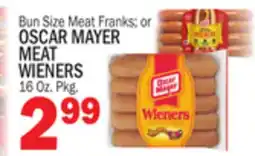 C Town OSCAR MAYER MEAT MEAT WIENERS offer