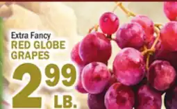 C Town RED GLOBE GRAPES offer