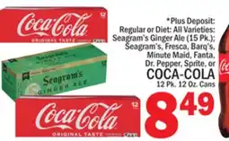 C Town COCA-COLA 12 Pk. 12 Oz. Cans offer
