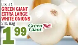 C Town GREEN GIANT EXTRA LARGE WHITE ONIONS offer