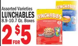 C Town LUNCHABLES offer