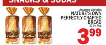 C Town NATURE'S OWN PERFECTLY CRAFTED BREAD offer