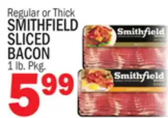 C Town SMITHFIELD SLICED BACON offer
