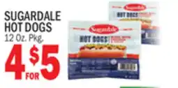 C Town SUGARDALE HOT DOGS offer