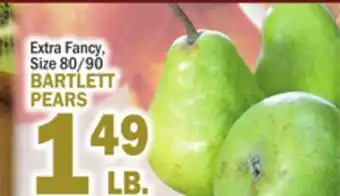 C Town BARTLETT PEARS offer