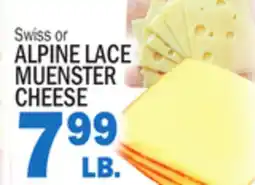 C Town ALPINE LACE MUENSTER CHEESE offer