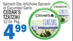 C Town CEDAR'S TZATZIKI offer