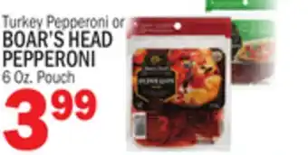 C Town BOAR'S HEAD PEPPERONI offer