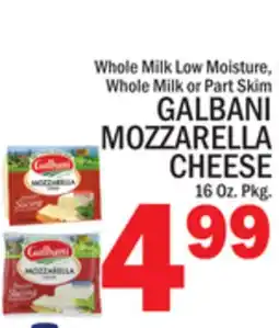 C Town GALBANI MOZZARELLA CHEESE offer