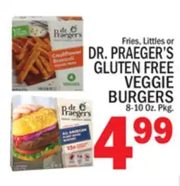 C Town DR. PRAEGER'S GLUTEN FREE VEGGIE BURGERS offer