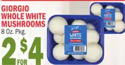 C Town GIORGIO WHOLE WHITE MUSHROOMS offer