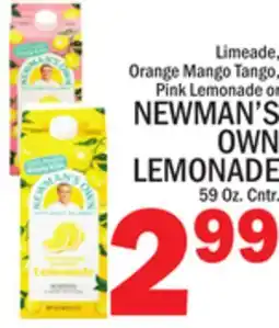 C Town NEWMAN'S OWN LEMONADE offer