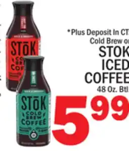 C Town STOK ICED COFFEE offer