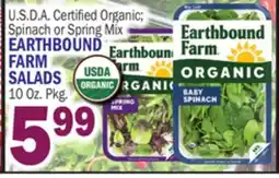 C Town EARTHBOUND FARM SALADS offer