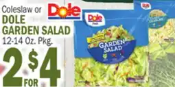 C Town DOLE GARDEN SALAD offer