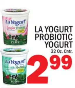 C Town LA YOGURT PROBIOTIC YOGURT offer