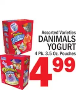 C Town DANIMALS YOGURT offer