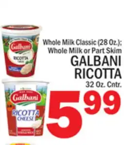 C Town GALBANI RICOTTA 32 Oz. Cntr offer