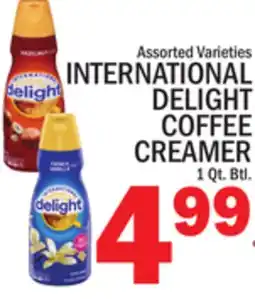 C Town INTERNATIONAL DELIGHT COFFEE CREAMER offer