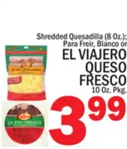 C Town EL VIAJERO QUESO FRESCO offer