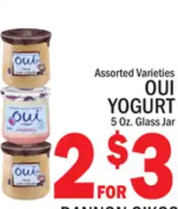 C Town OUI YOGURT offer