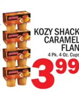 C Town KOZY SHACK CARAMEL FLAN offer