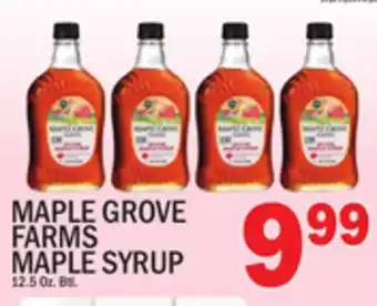C Town MAPLE GROVE FARMS MAPLE SYRUP offer