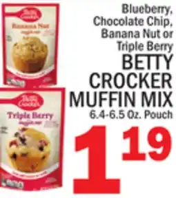 C Town BETTY CROCKER MUFFIN MIX offer