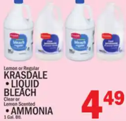 C Town KRASDALE LIQUID BLEACH offer