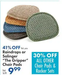 Boscov's The Gripper Chair Pads ALL OTHER Chair Pads & Rocker Sets offer