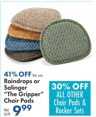 Boscov's The Gripper Chair Pads ALL OTHER Chair Pads & Rocker Sets offer