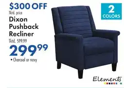 Boscov's Dixon Pushback Recliner offer