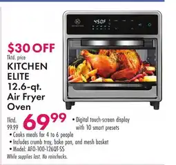 Boscov's ELITE 12.6-qt. Air Fryer Oven offer