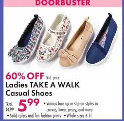 Boscov's Ladies TAKE A WALK Casual Shoes offer