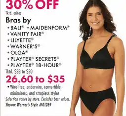 Boscov's Bras offer
