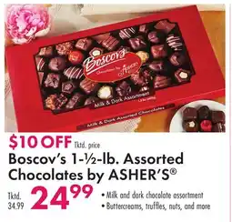 Boscov's Boscov's 1-½ -lb. Assorted Chocolates by ASHER'S offer