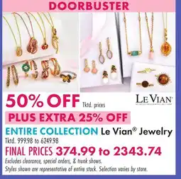 Boscov's ENTIRE COLLECTION Le Vian Jewelry offer
