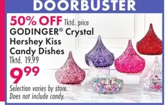 Boscov's GODINGER Crystal Hershey Kiss Candy Dishes offer