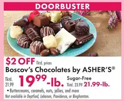 Boscov's Boscov's Chocolates by ASHER'S offer