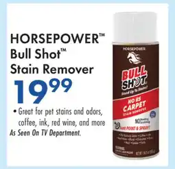 Boscov's HORSEPOWER Bull Shot Stain Remover offer