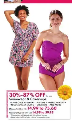 Boscov's Swimwear & Cover-ups offer