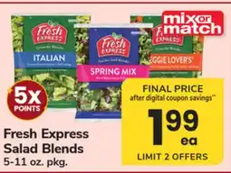 ACME Fresh Express Salad Blends offer